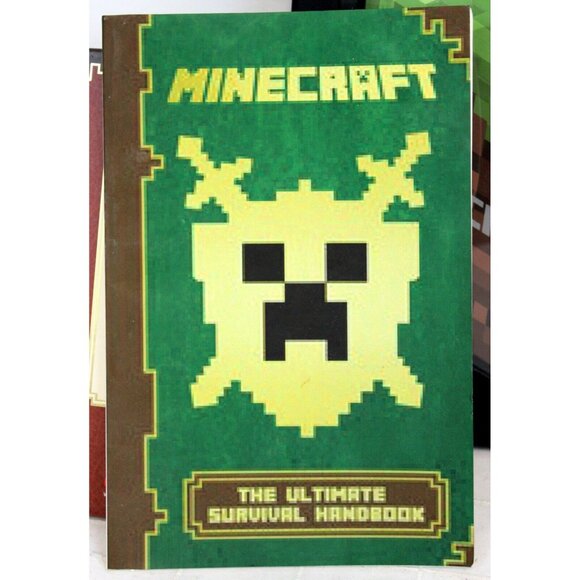 3 Pc Minecraft Book Lot Redstone Survival Handbook Blockopedia Informative Kids - Picture 4 of 8